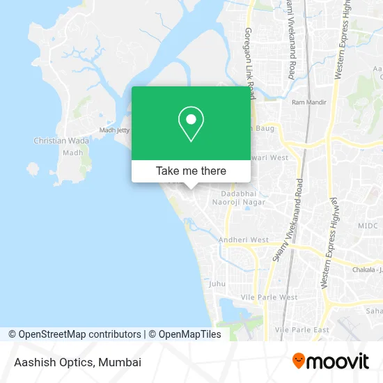 Aashish Optics map