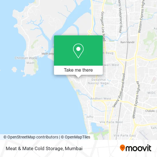 Meat & Mate Cold Storage map