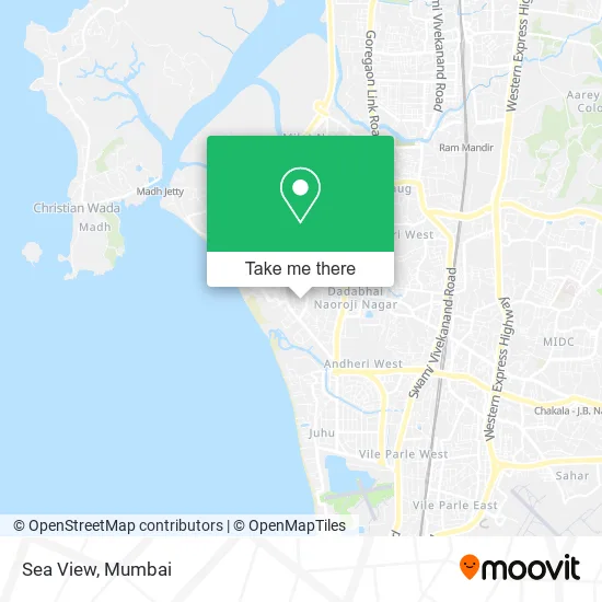 Sea View map