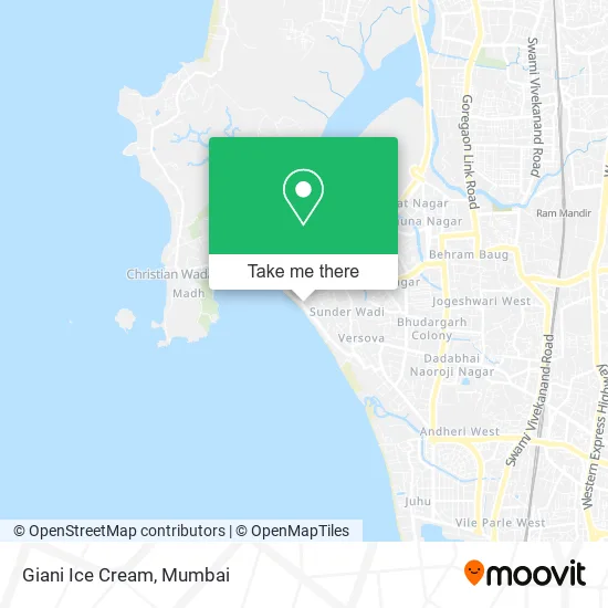 Giani Ice Cream map