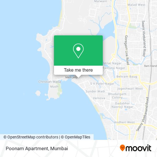 Poonam Apartment map