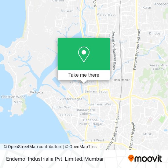 Endemol Industrialia Pvt. Limited map