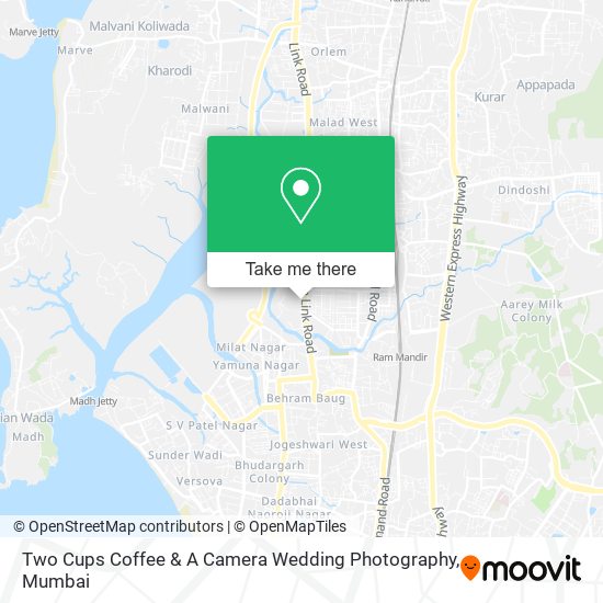 Two Cups Coffee & A Camera Wedding Photography map