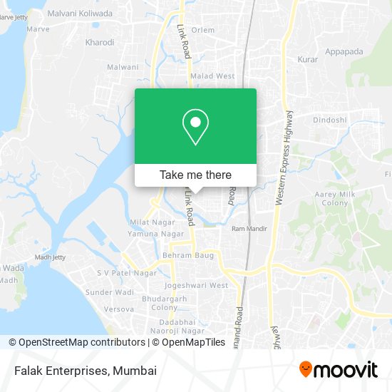 Falak Enterprises map