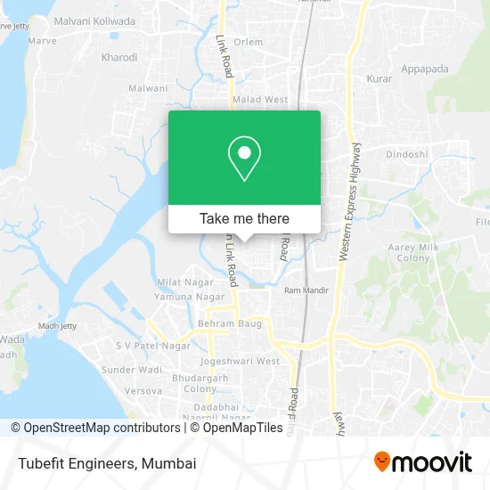 Tubefit Engineers map