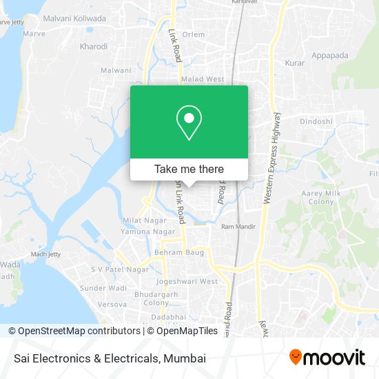 Sai Electronics & Electricals map