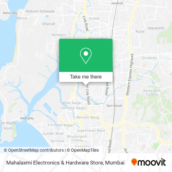Mahalaxmi Electronics & Hardware Store map
