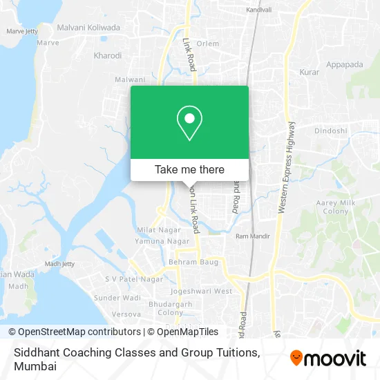 Siddhant Coaching Classes and Group Tuitions map