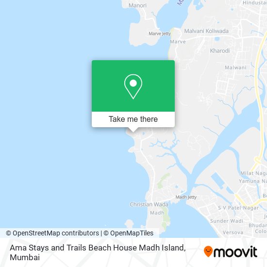 Ama Stays and Trails Beach House Madh Island map