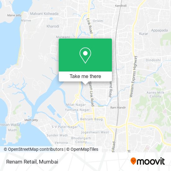 Renam Retail map