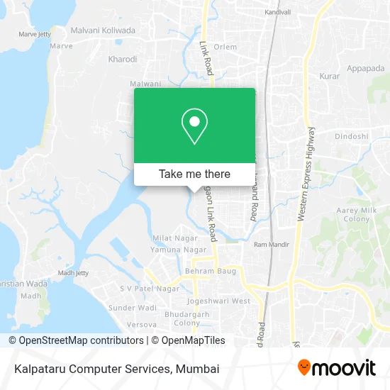 Kalpataru Computer Services map
