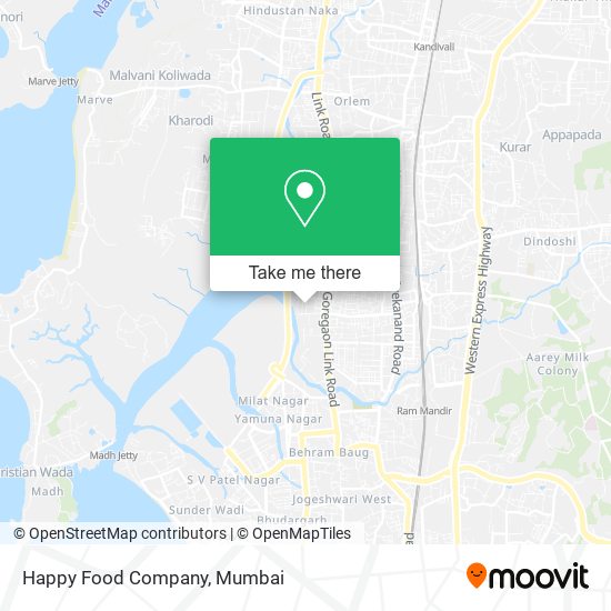 Happy Food Company map