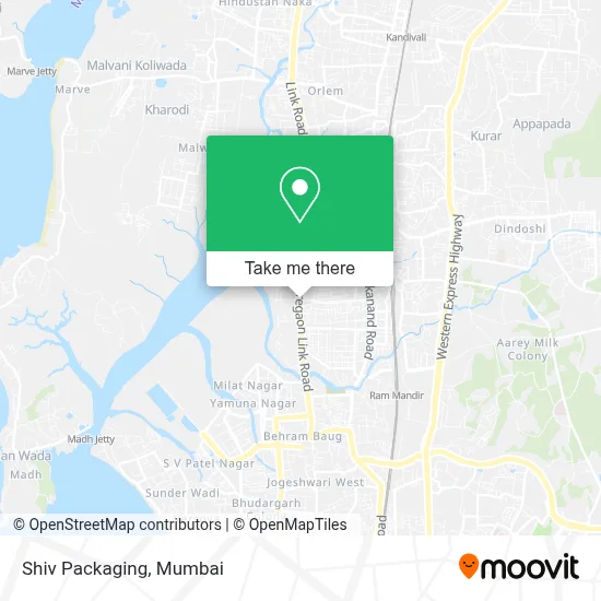 Shiv Packaging map