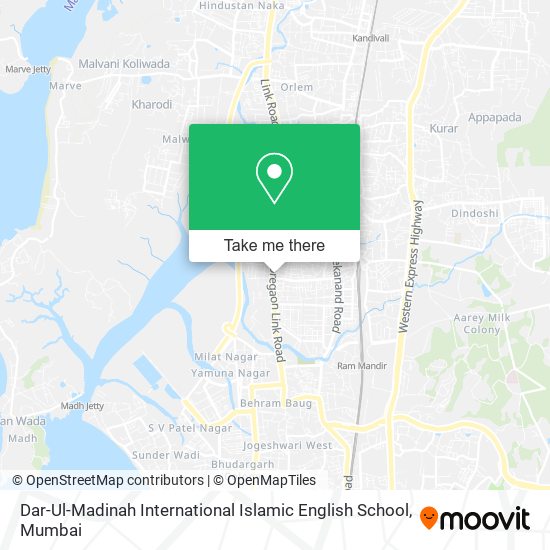 Dar-Ul-Madinah International Islamic English School map