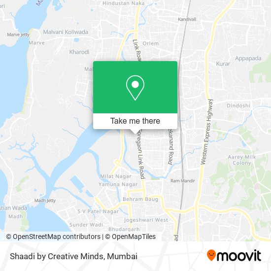 Shaadi by Creative Minds map