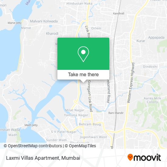 Laxmi Villas Apartment map