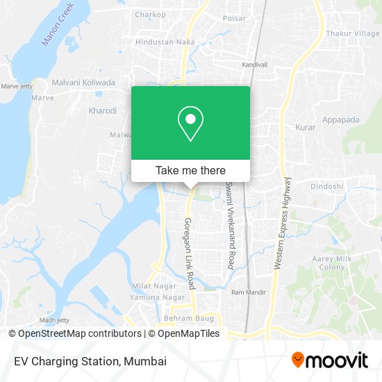 EV Charging Station map