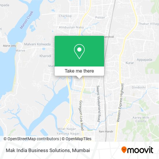 Mak India Business Solutions map