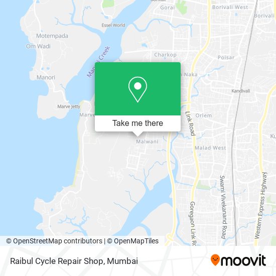 Raibul Cycle Repair Shop map