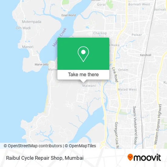 Raibul Cycle Repair Shop map