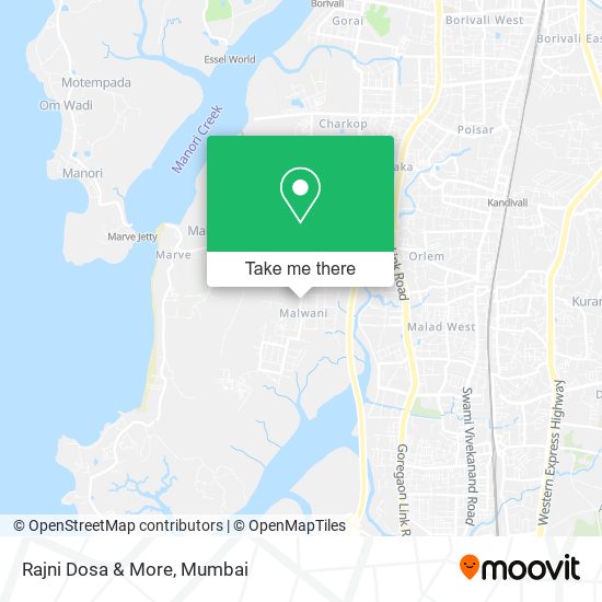 Rajni Dosa & More map