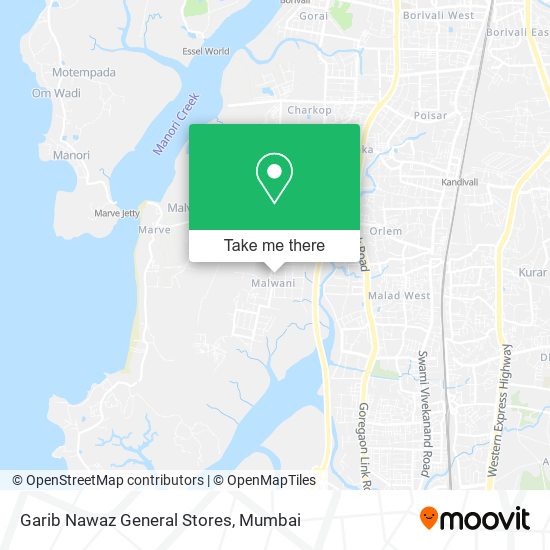 Garib Nawaz General Stores map