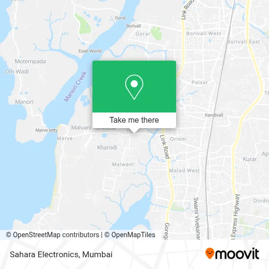 Sahara Electronics map
