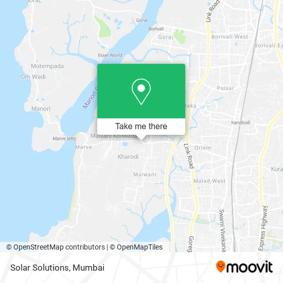 Solar Solutions map