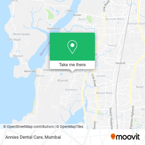 Annies Dental Care map