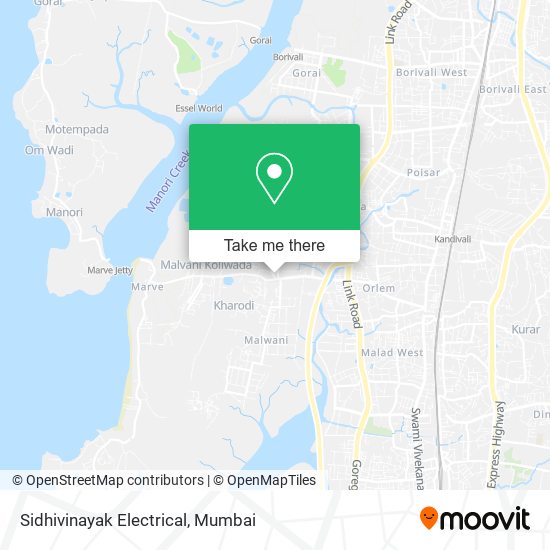 Sidhivinayak Electrical map