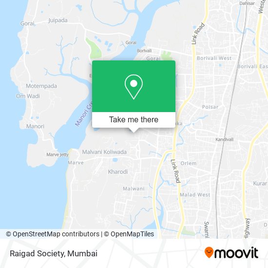 Raigad Society map