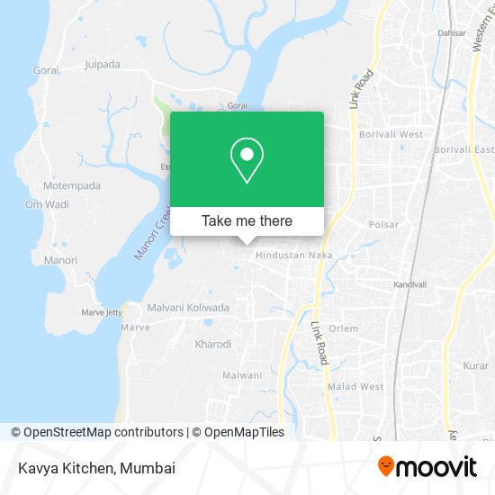 Kavya Kitchen map