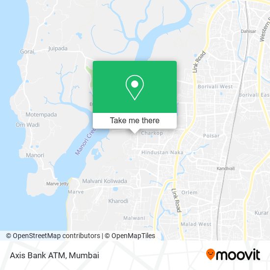 Axis Bank ATM map