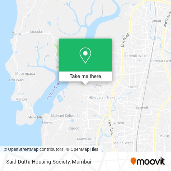 Said Dutta Housing Society map