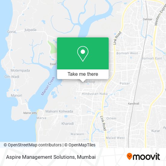 Aspire Management Solutions map