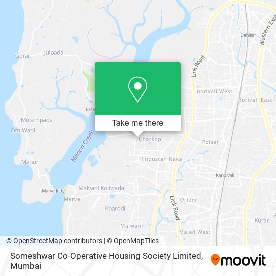 Someshwar Co-Operative Housing Society Limited map