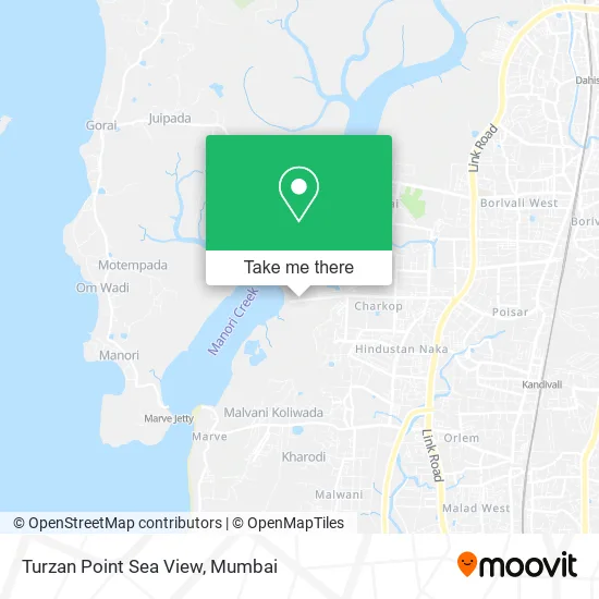 Turzan Point Sea View map