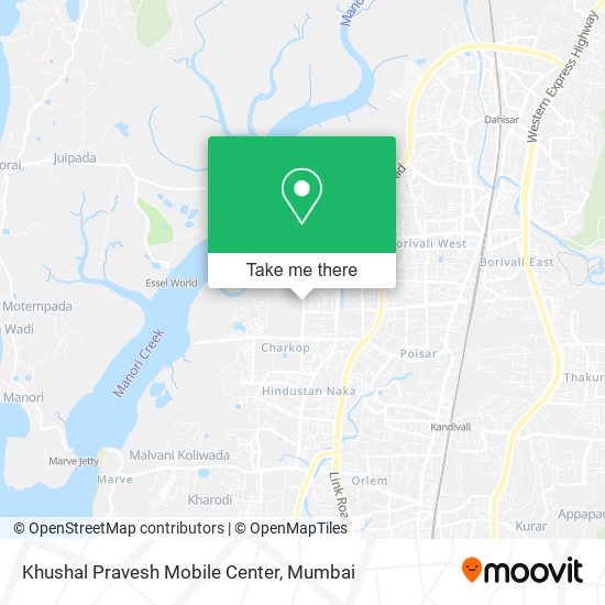 Khushal Pravesh Mobile Center map