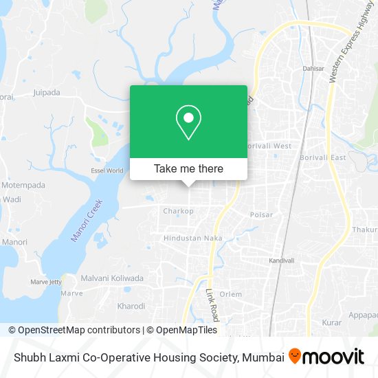 Shubh Laxmi Co-Operative Housing Society map