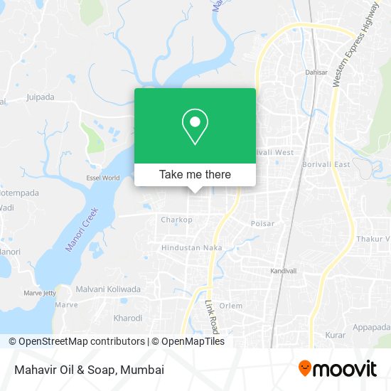 Mahavir Oil & Soap map