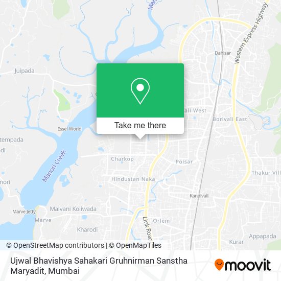 Ujwal Bhavishya Sahakari Gruhnirman Sanstha Maryadit map