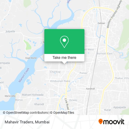 Mahavir Traders map