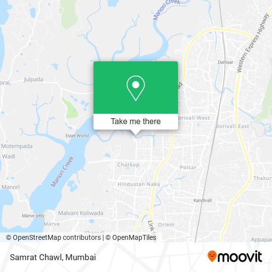 Samrat Chawl map