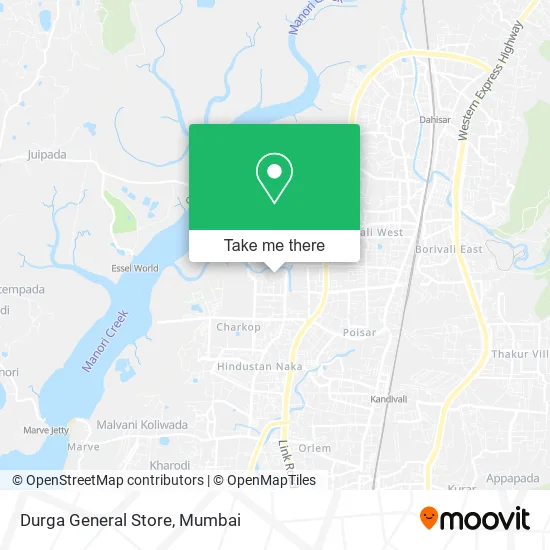 Durga General Store map