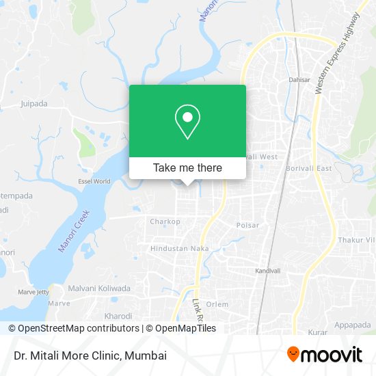 Dr. Mitali More Clinic map