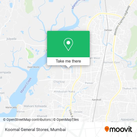 Koomal General Stores map