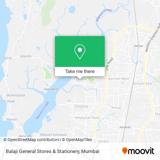 Balaji General Stores & Stationery map