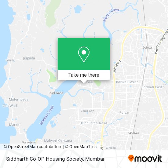 Siddharth Co-OP Housing Society map