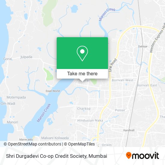 Shri Durgadevi Co-op Credit Society map