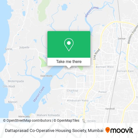 Dattaprasad Co-Operative Housing Society map